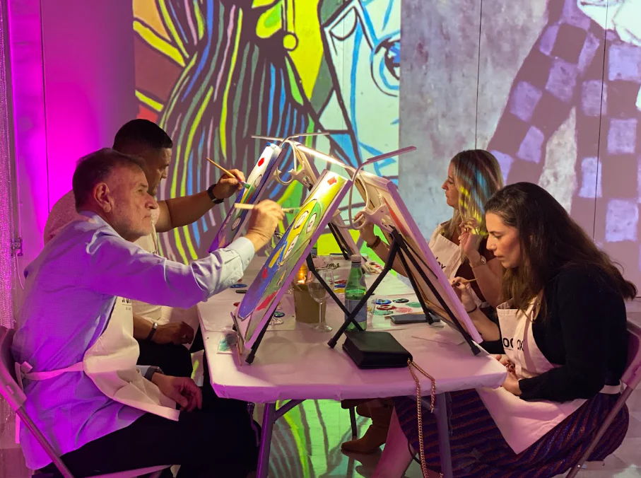 A Night With Picasso Paint & Sip Experience in Miami - Image 5