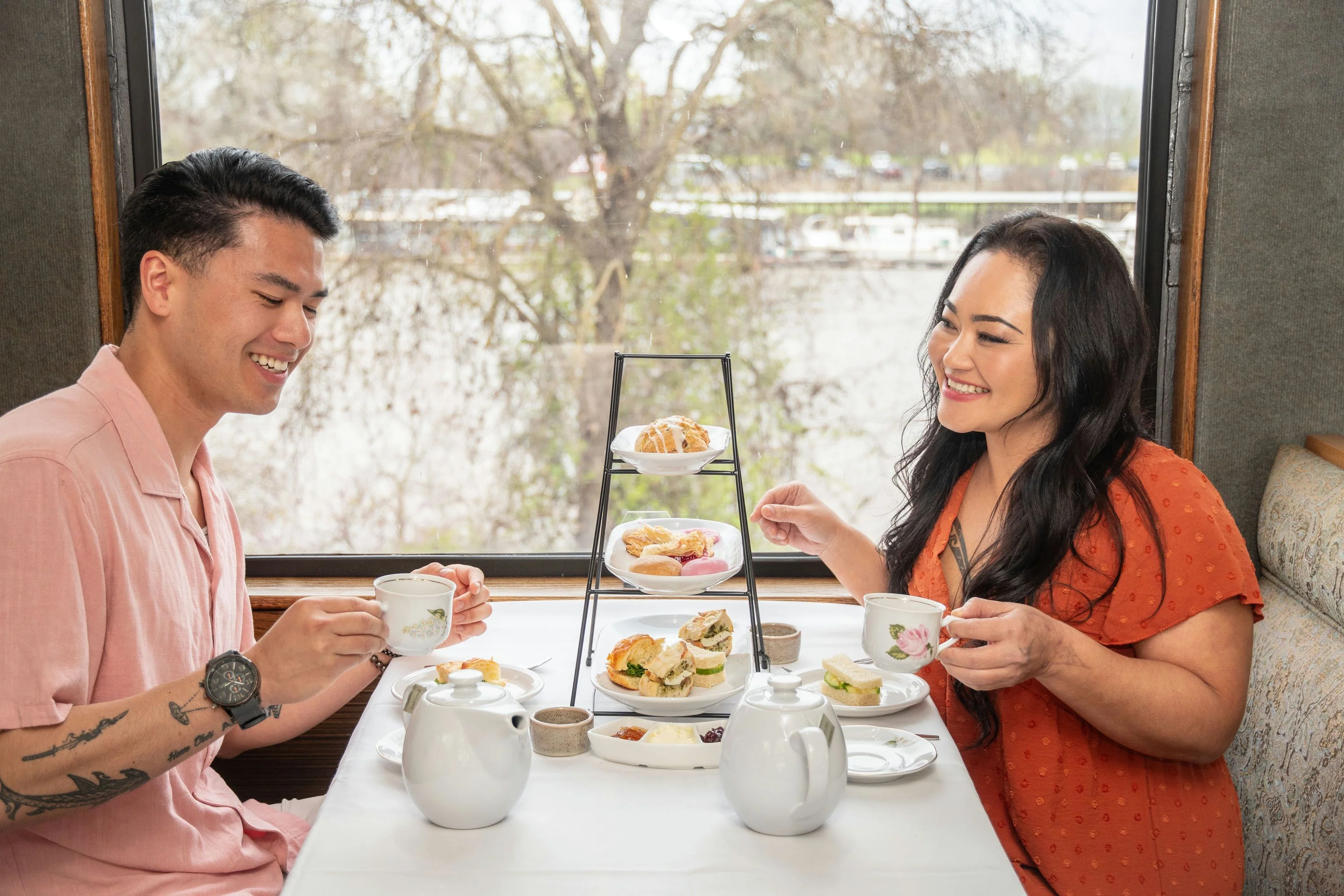 Afternoon Tea Train Ride from West Sacramento
