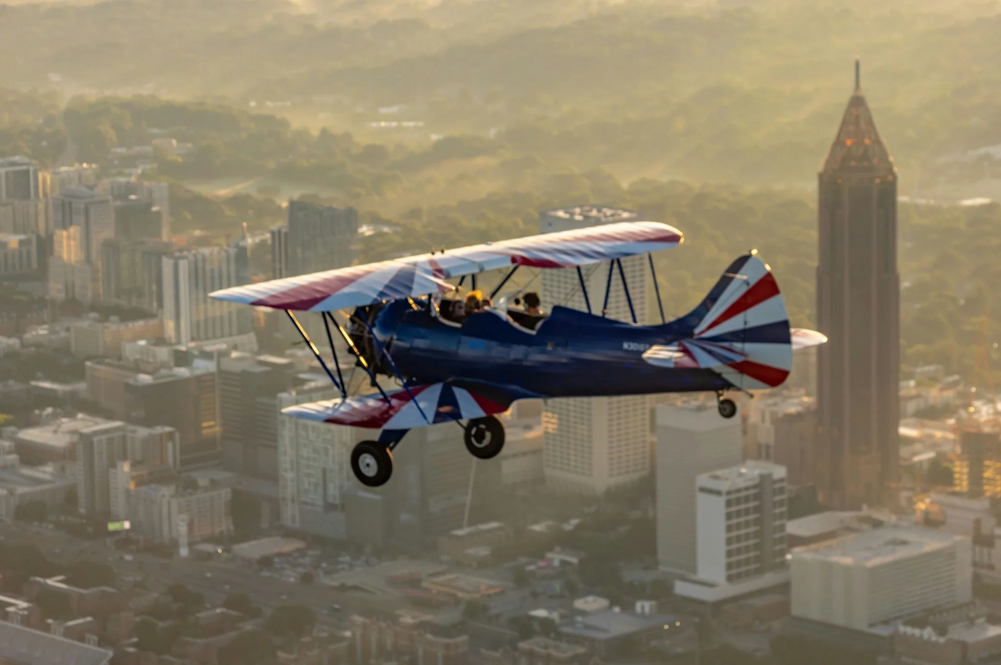 Atlanta Skyline Biplane Ride For 2 - Image 5