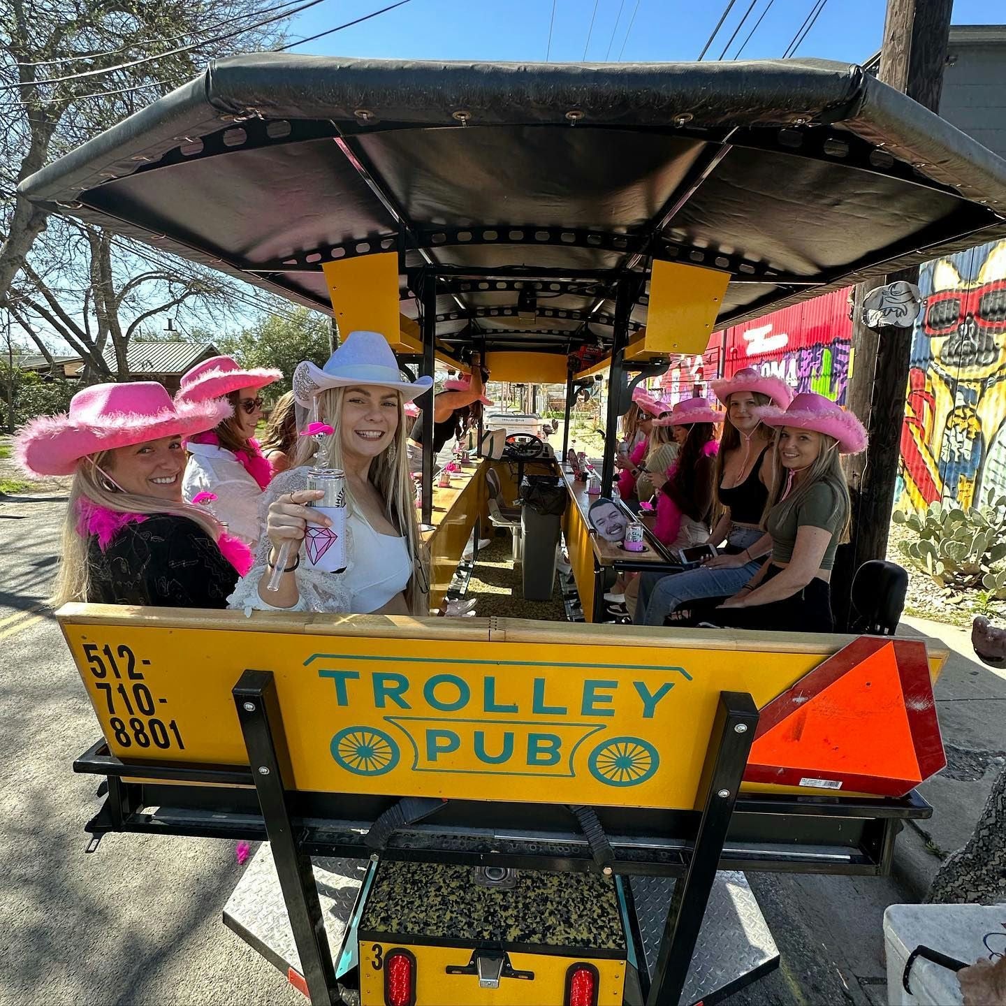 Bachelorette Private Trolley Pedal Pub Tour - Image 4