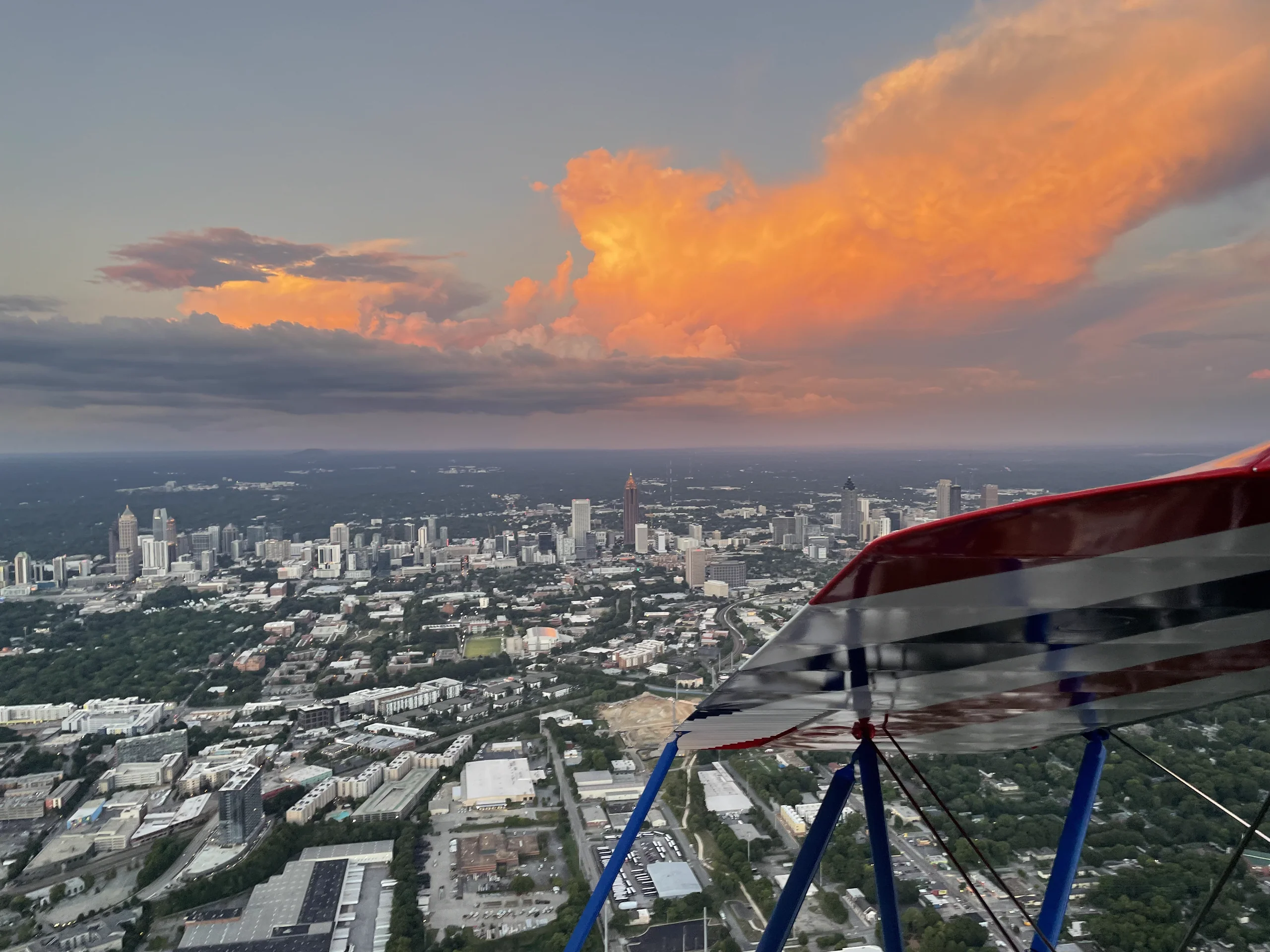 Big Ol’ Lake Lanier Biplane Adventure For 2