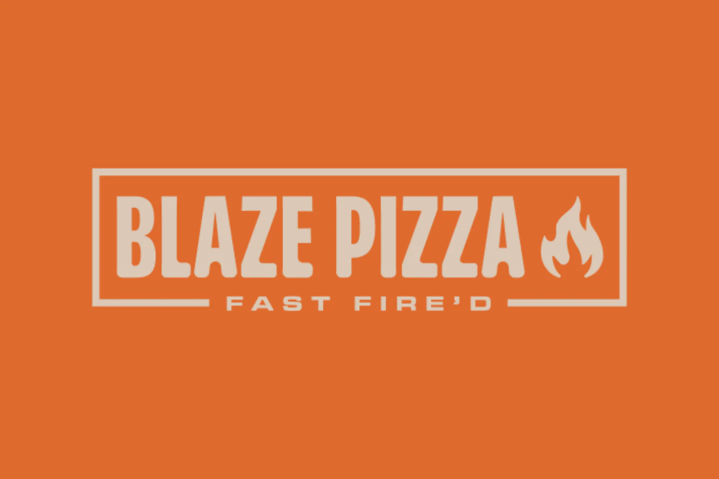 Blaze Pizza Gift Card