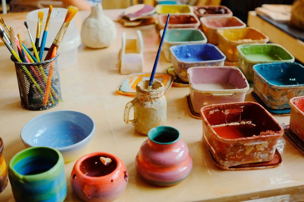 Boston Pottery and Painting Class