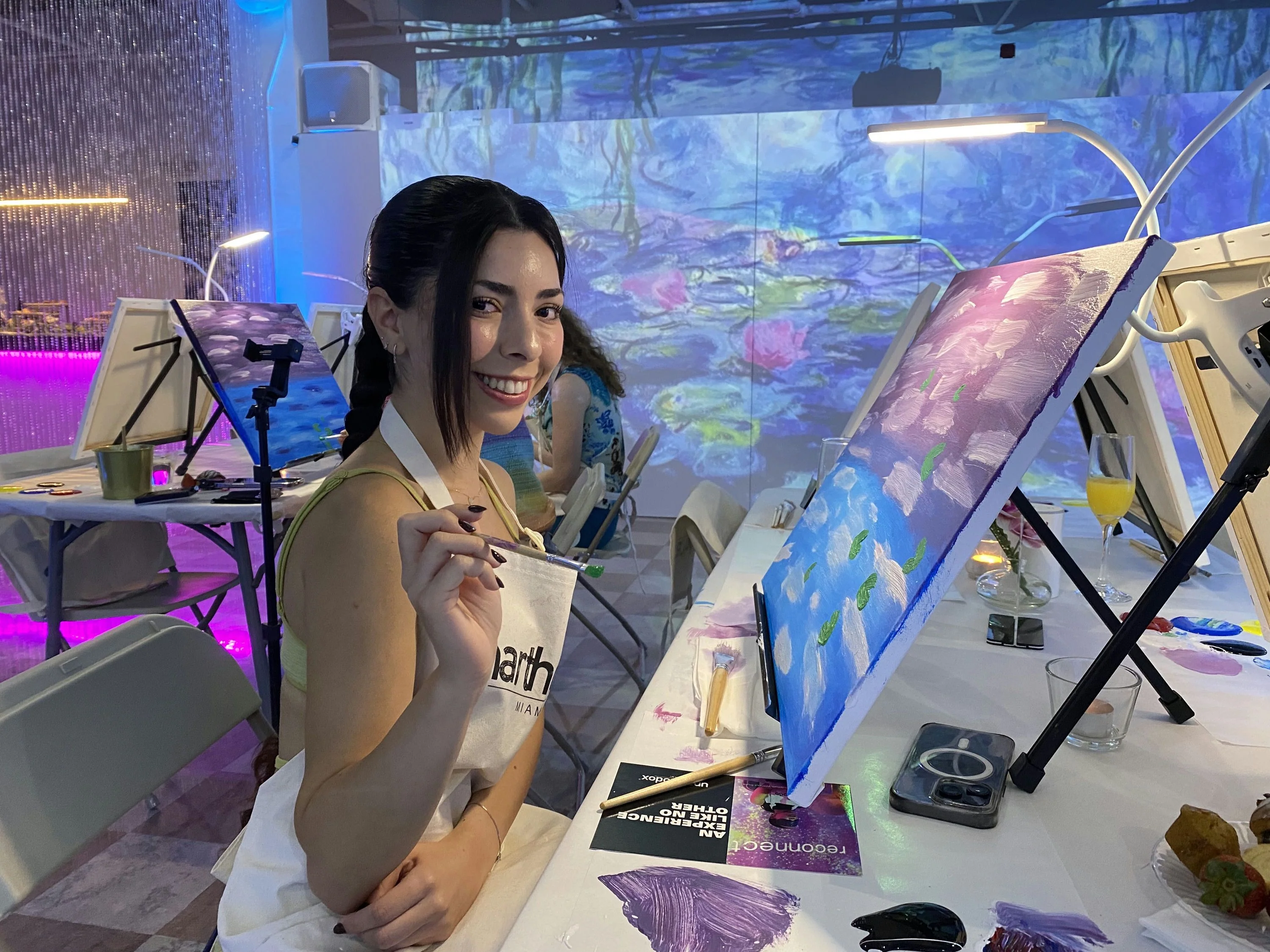 Brunch with Monet: Bottomless Mimosas & Painting in Miami - Image 5