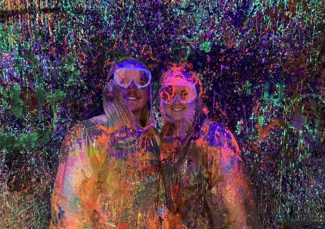 BYOB Splatter Paint Date Night for Two