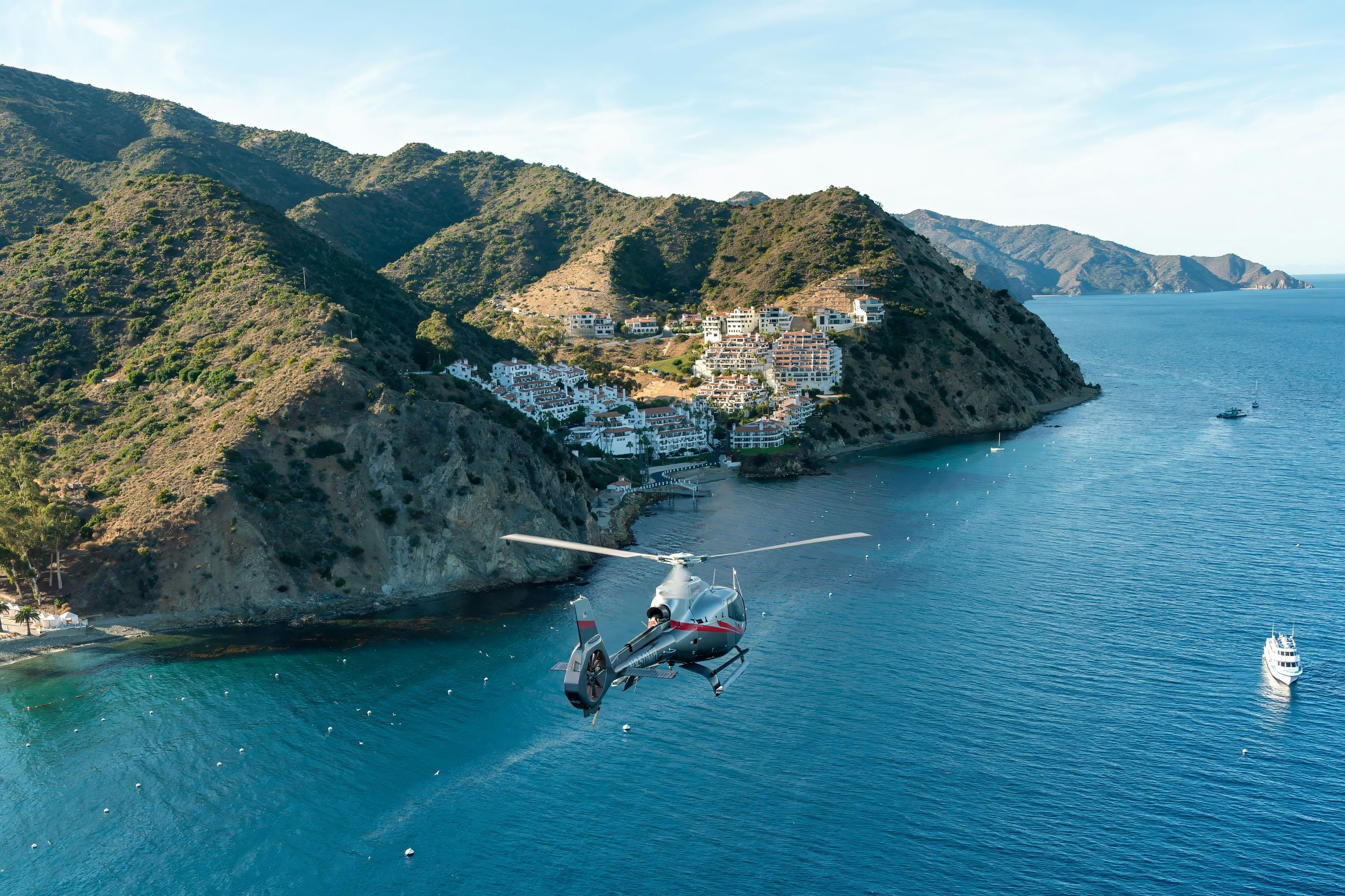 Catalina Island Scenic Helicopter Tour from Avalon