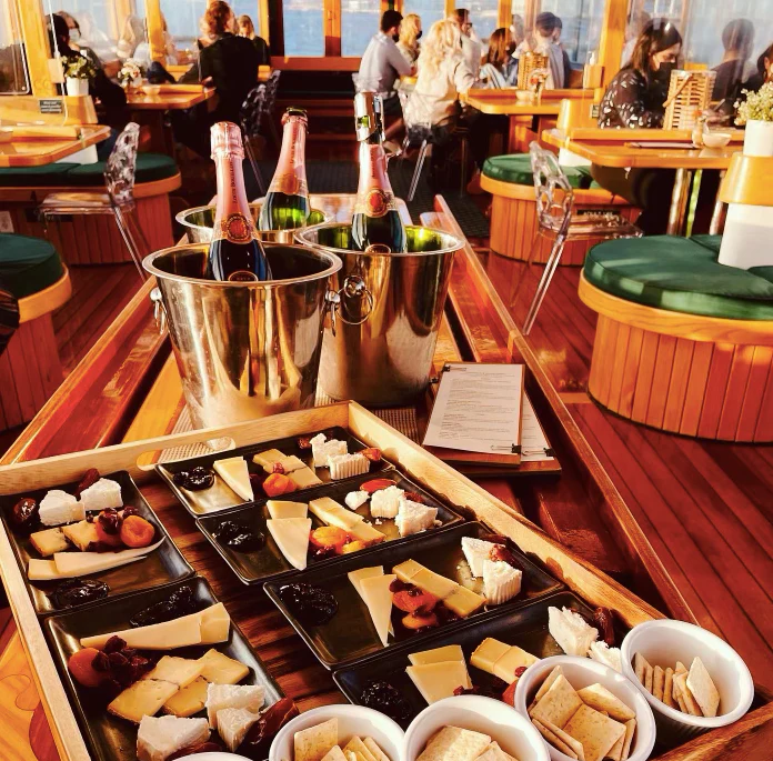 Champagne, Wine, Cheese & Caviar Pairing Cruise