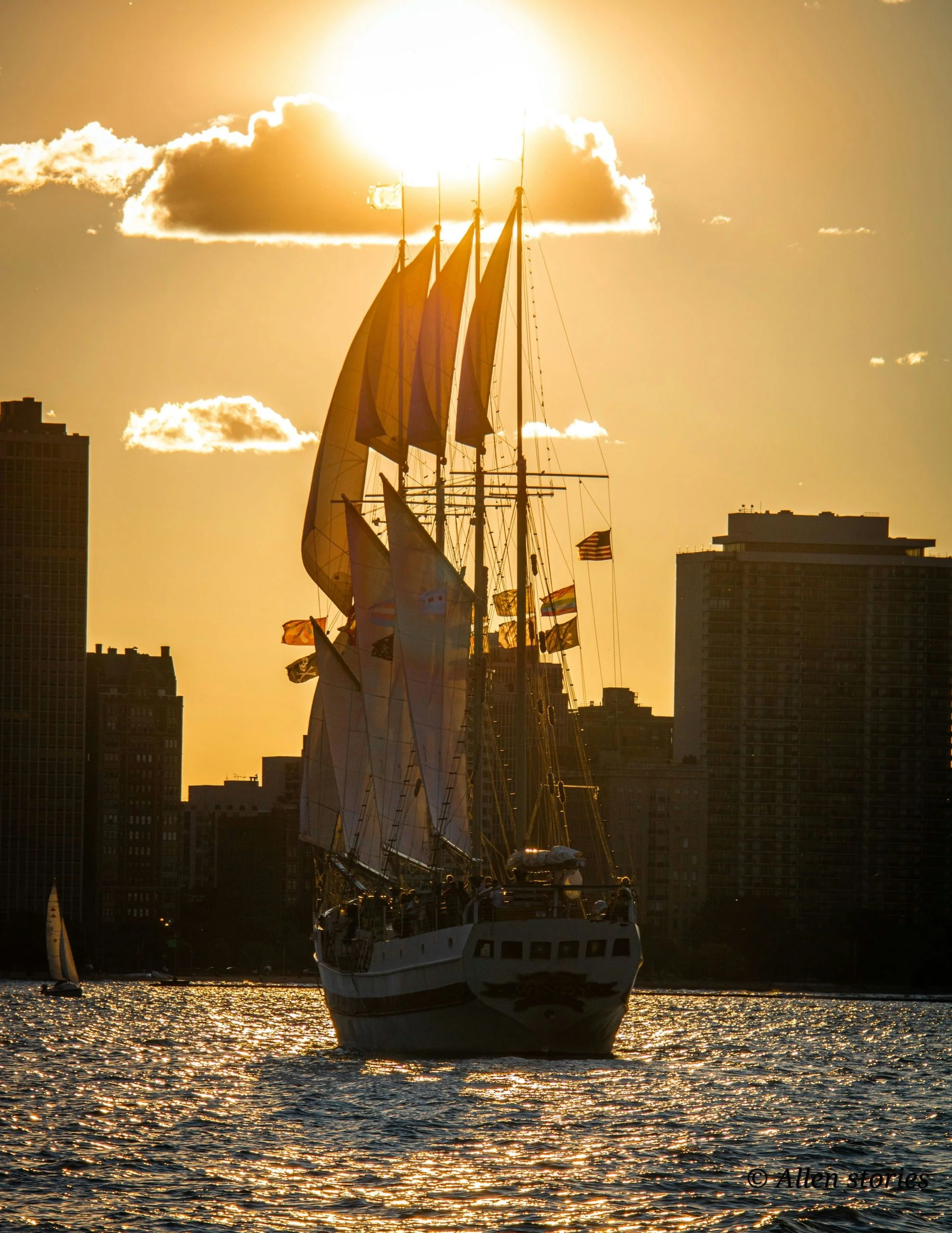 Chicago Tall Ship Skyline Sail