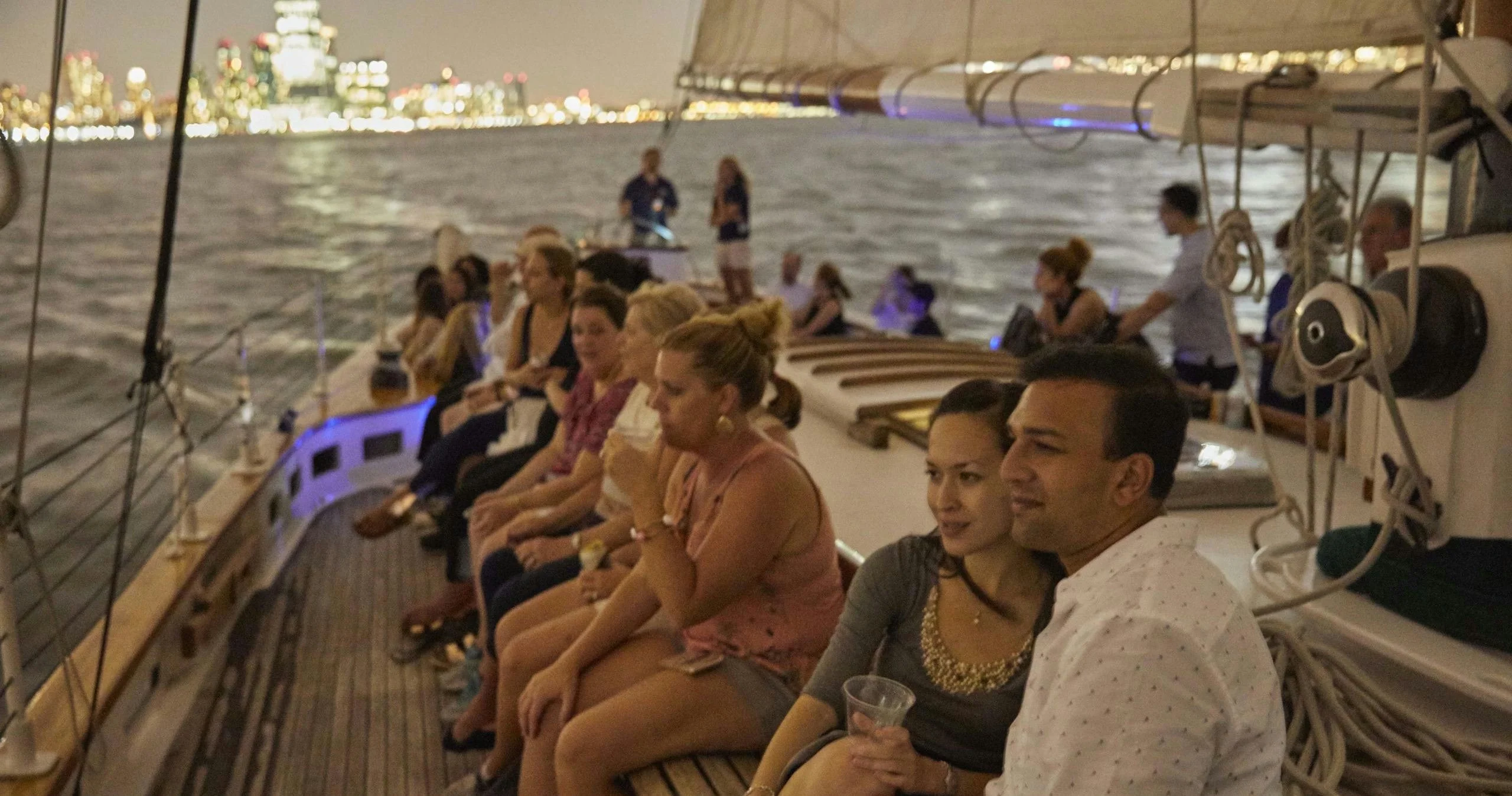 City Lights Sail on America 2.0