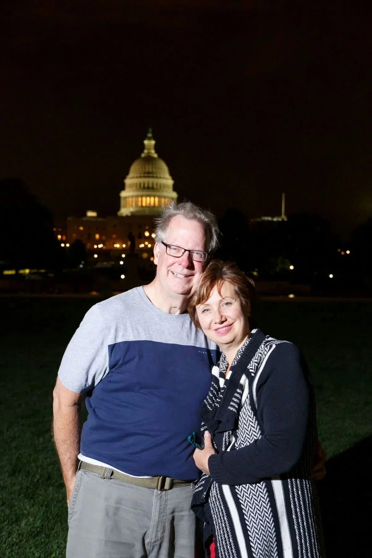 Classic Washington DC at Dusk Glass Roof Bus Tour