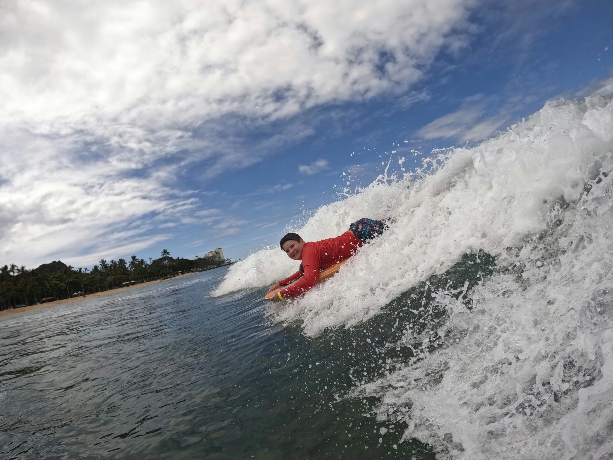 Couples Private Bodyboarding Lessons in Waikiki - Image 3