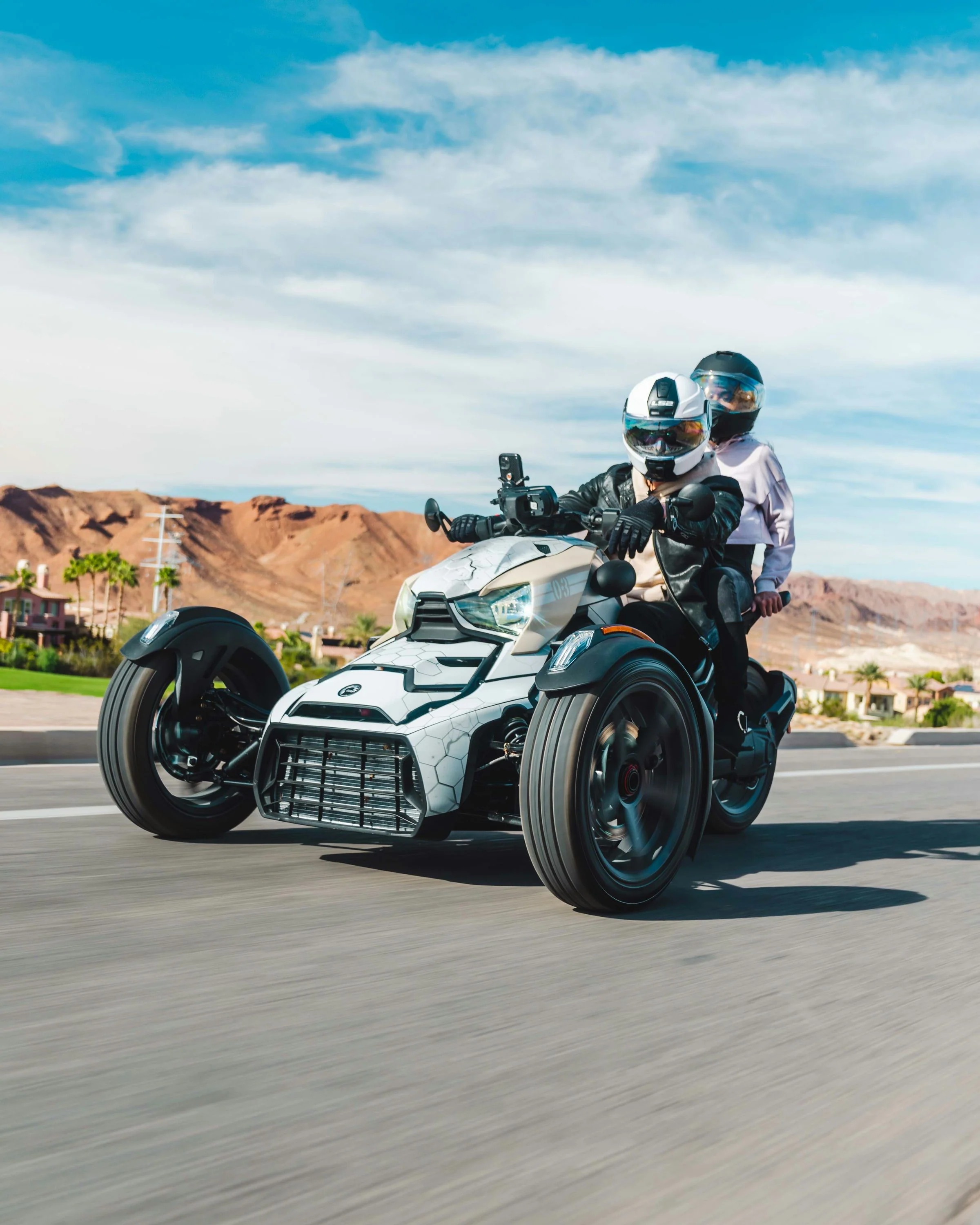 Couple's Private Guided Can-Am Ryker Motorcycle Tour