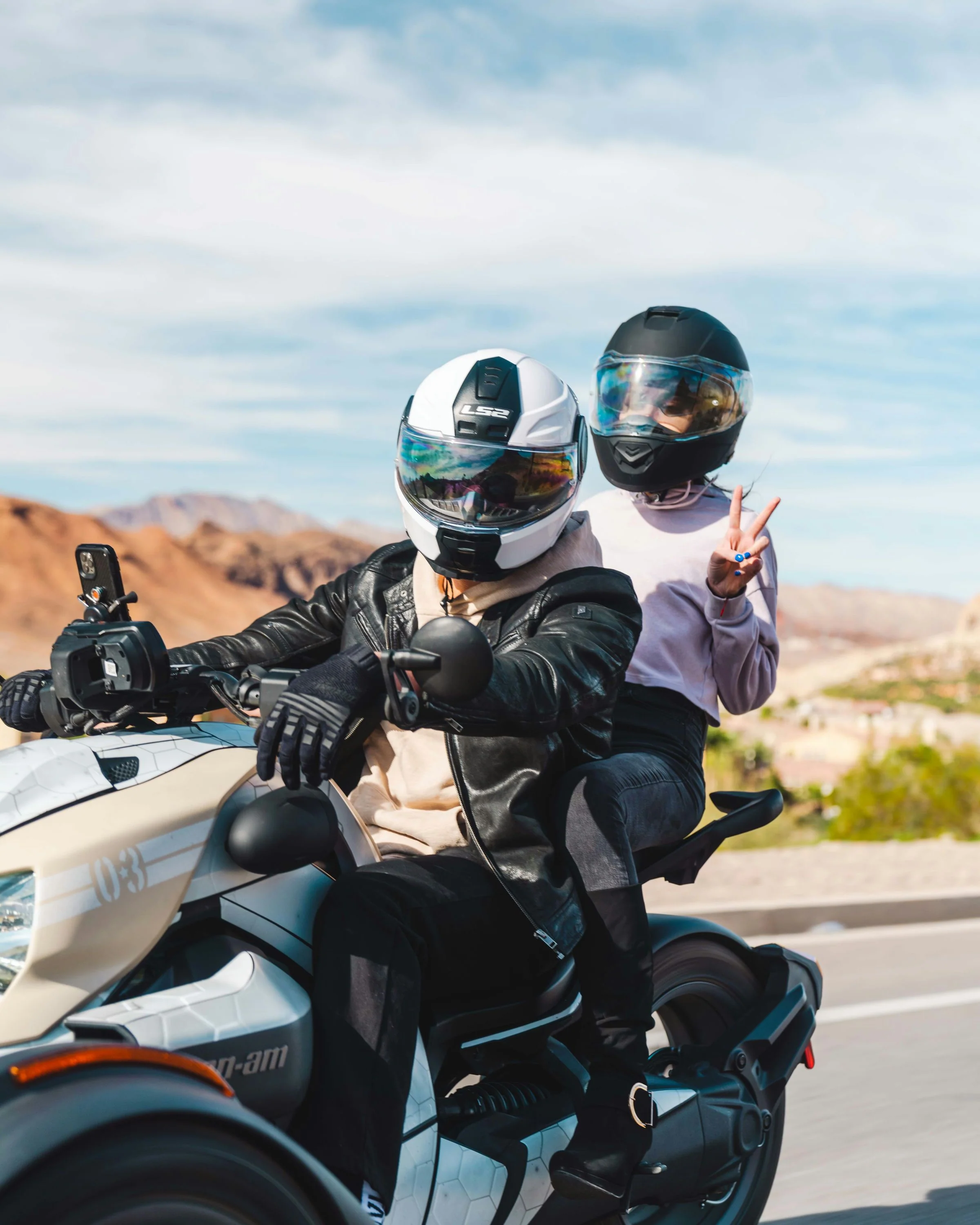 Couple's Private Guided Can-Am Ryker Motorcycle Tour - Image 6