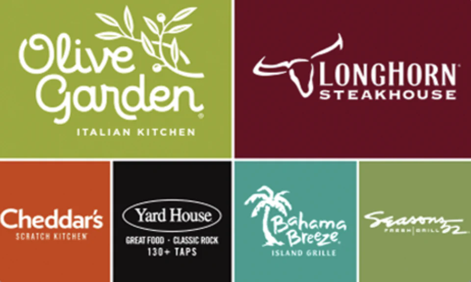 Darden Restaurants Gift Card