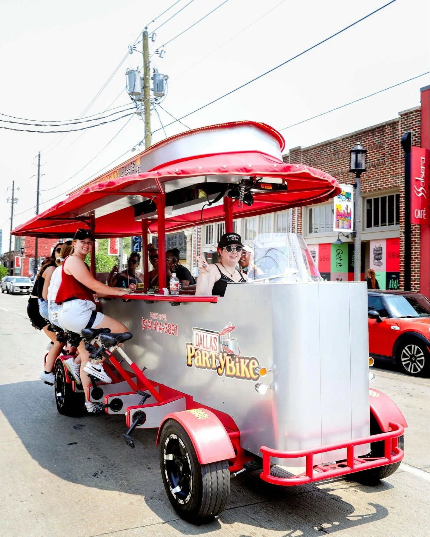 Daytime Private Bachelorette Pedal Bike Pub Crawl - Image 4