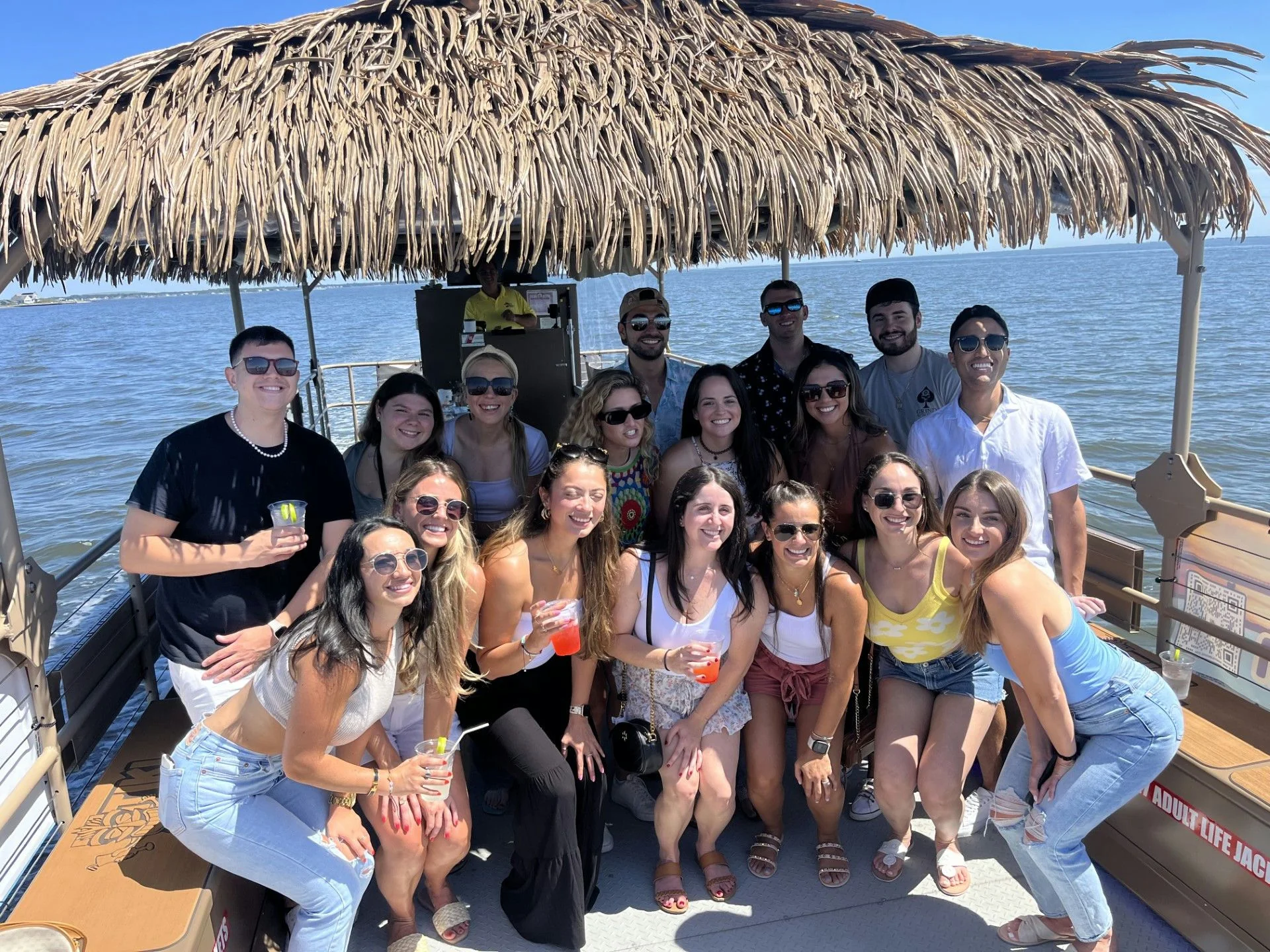 Daytime Tiki Boat Cruise in Long Island