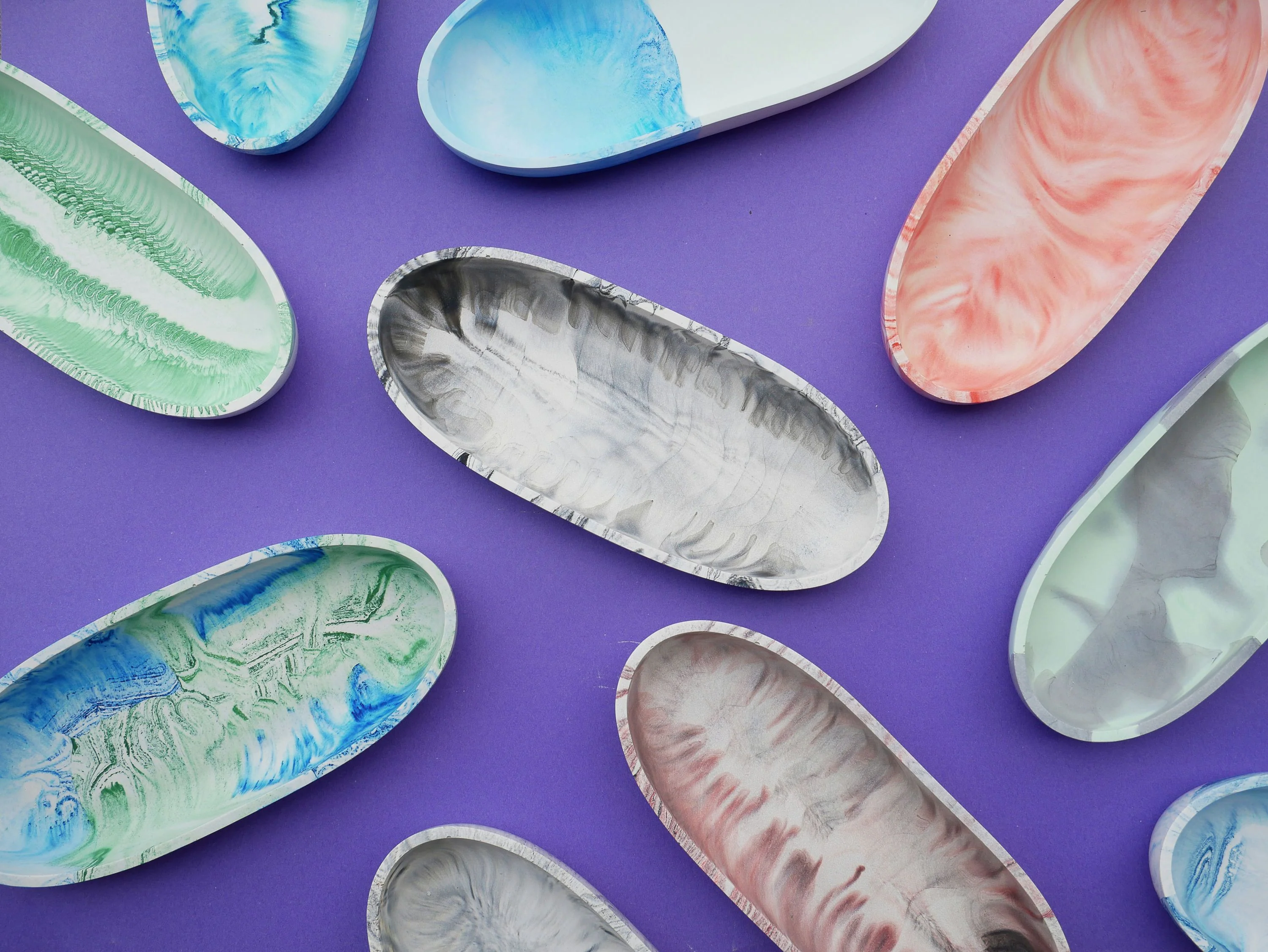 DIY Marbled Bowl Crafting Kit