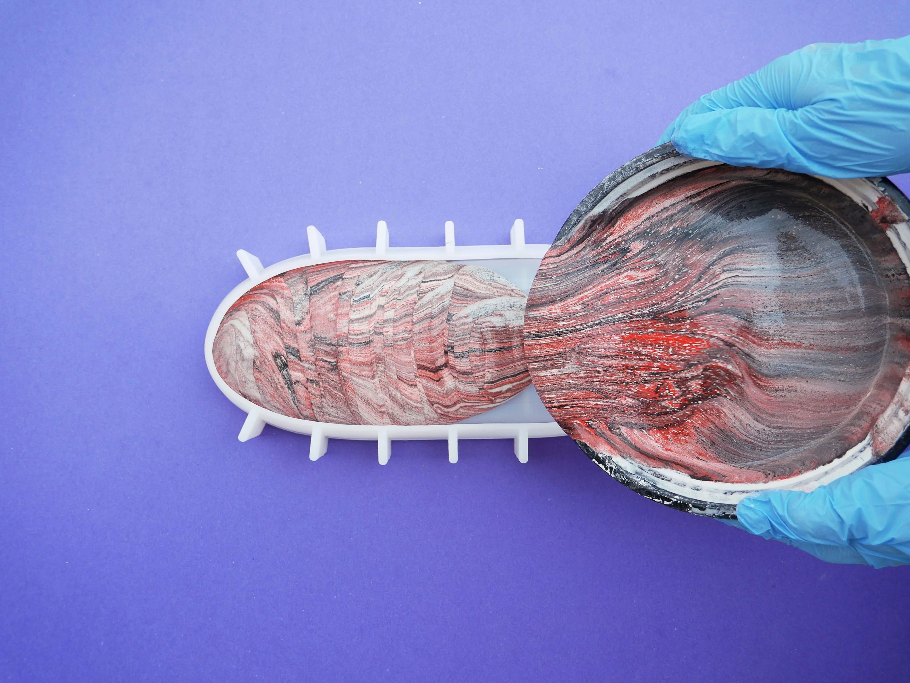 DIY Marbled Bowl Crafting Kit - Image 2