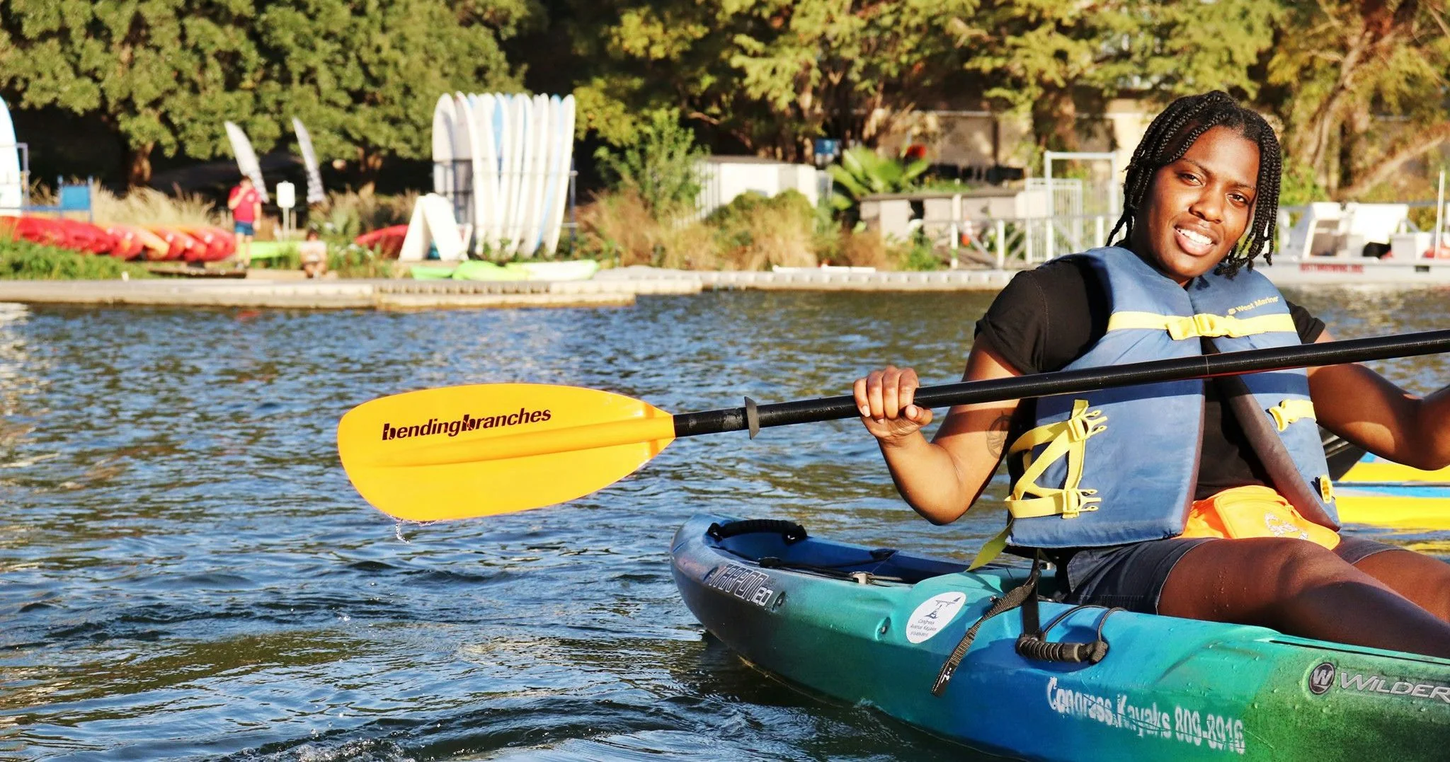 Downtown to Barton Springs Guided Kayak Tour - Image 3