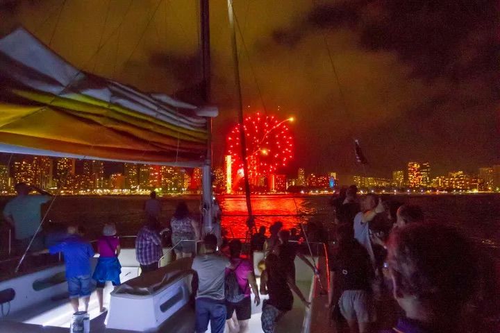 Fireworks Catamaran Sail - Image 2