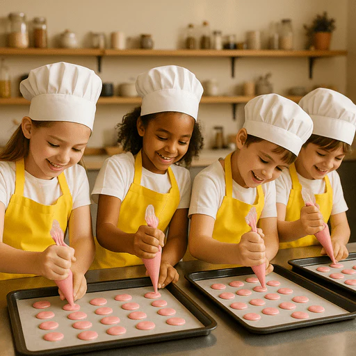 French Macaron Family Baking Class in Long Beach