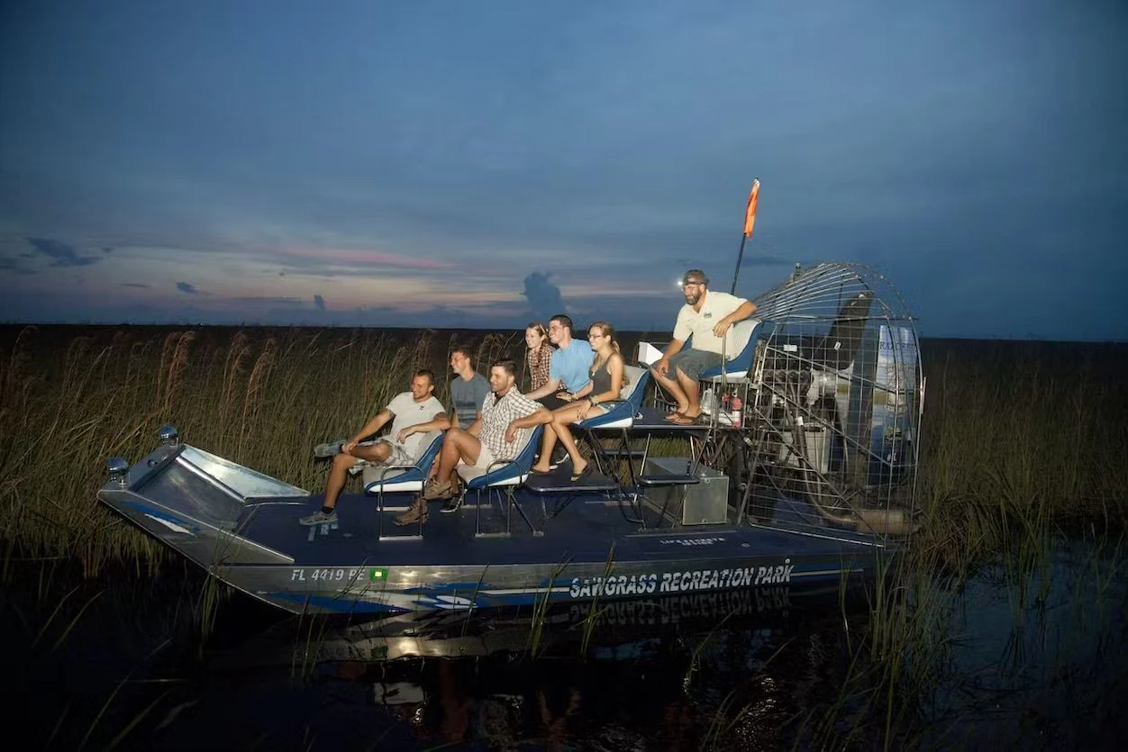 Gator Nighttime Airboat Tour