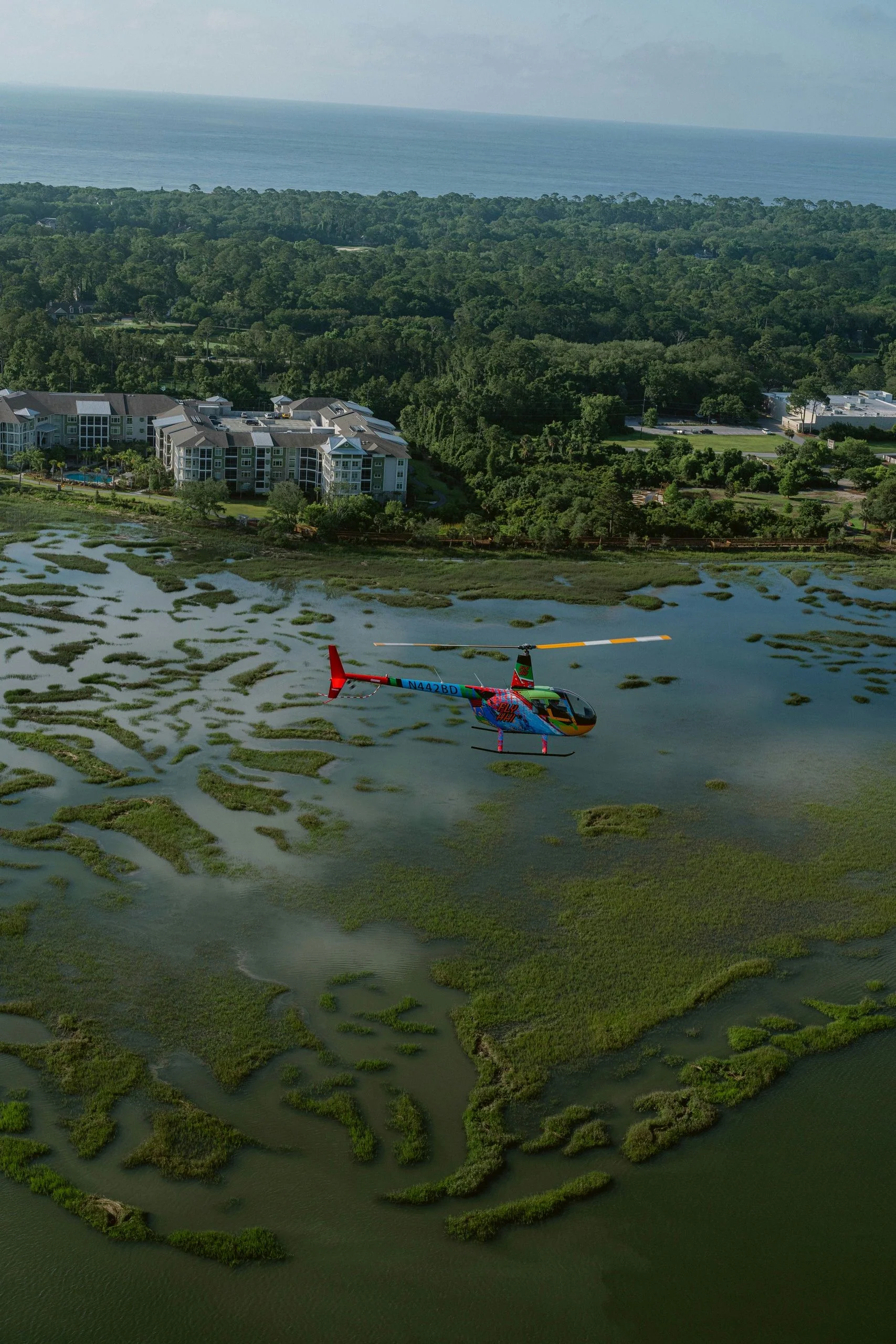 Hilton Head Island Explorer Helicopter Tour