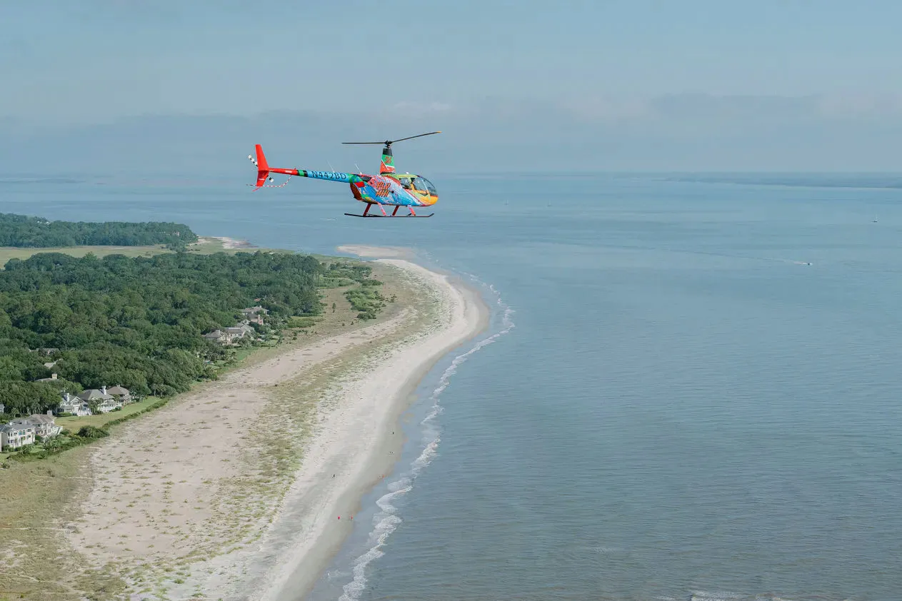 Hilton Head Island Old Town Bluffton Helicopter Tour