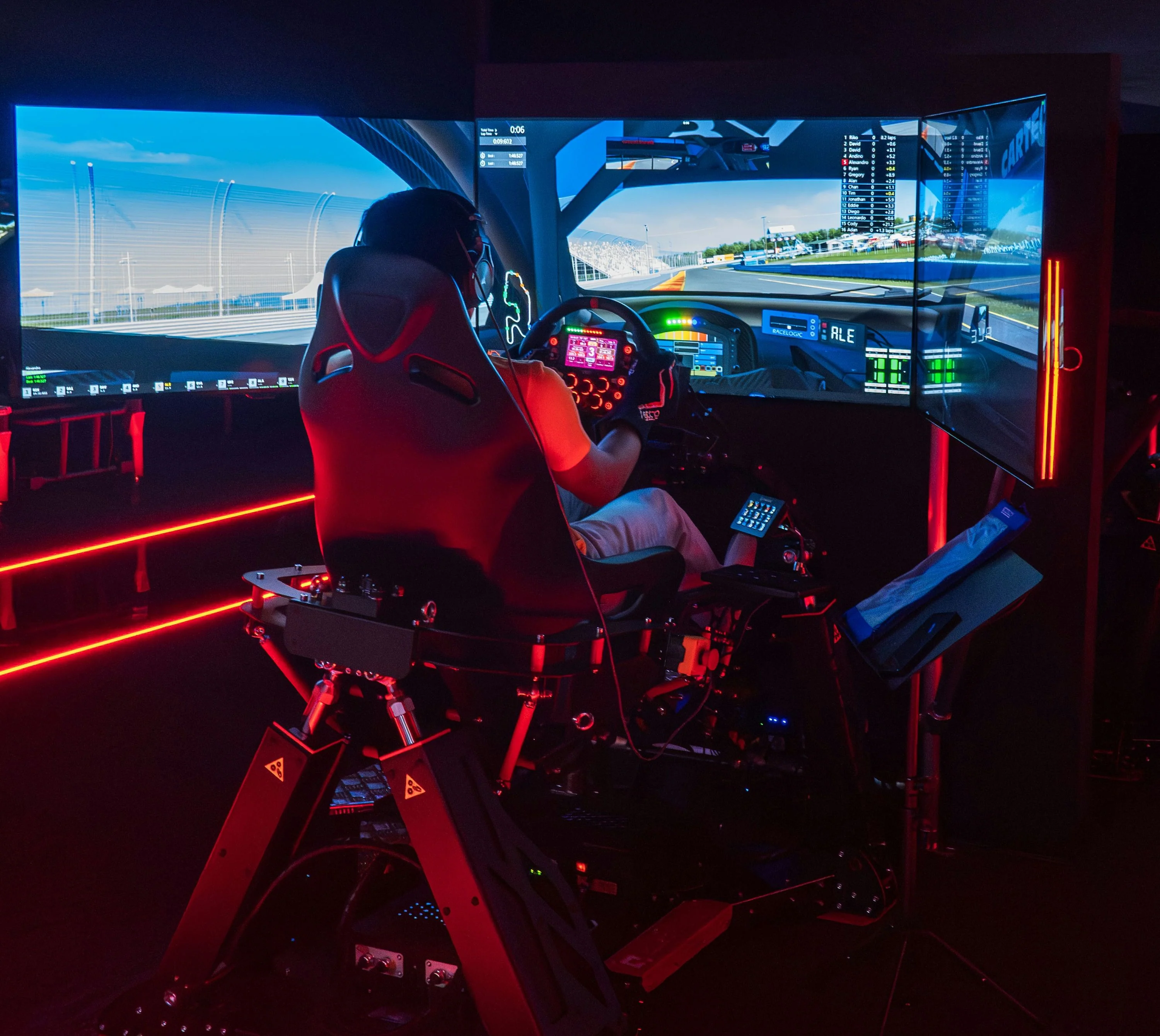 Intro to Full Motion Simulator Racing Experience - Tustin