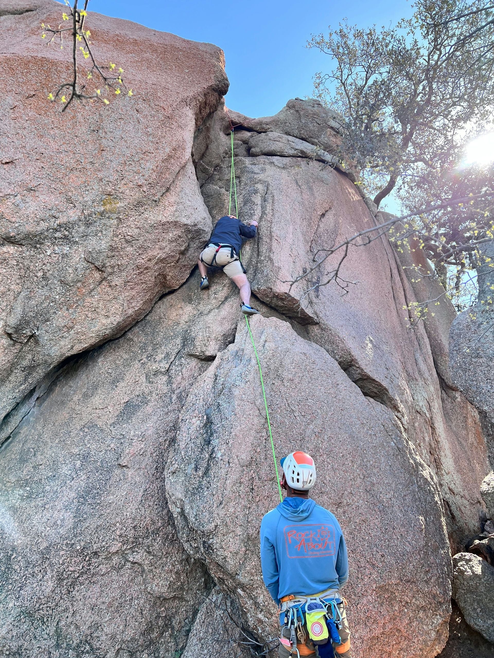 Intro to Outdoor Rock Climbing near Austin - Image 4