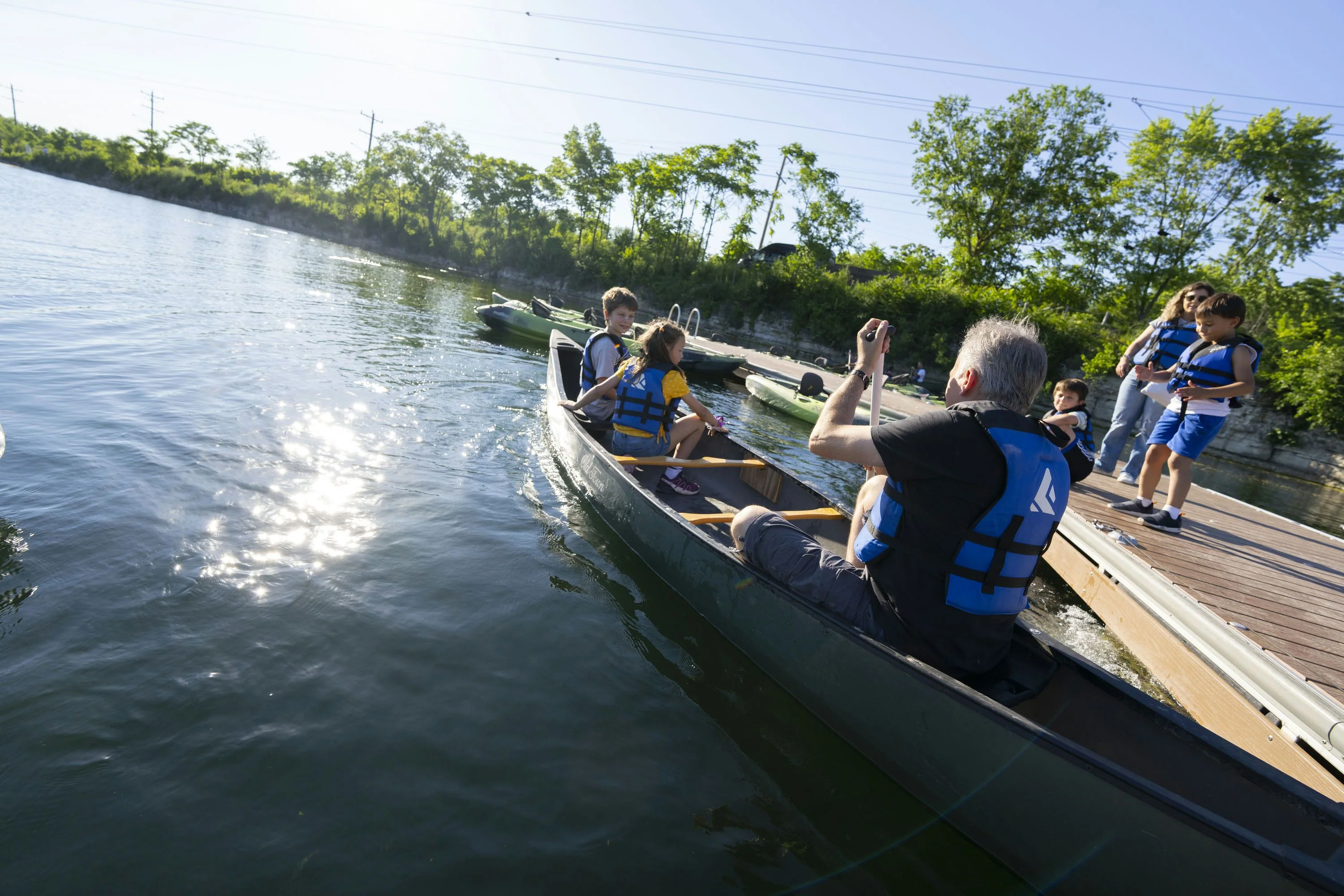 Kayak & Canoe on Lemont Quarry Lake - Image 3