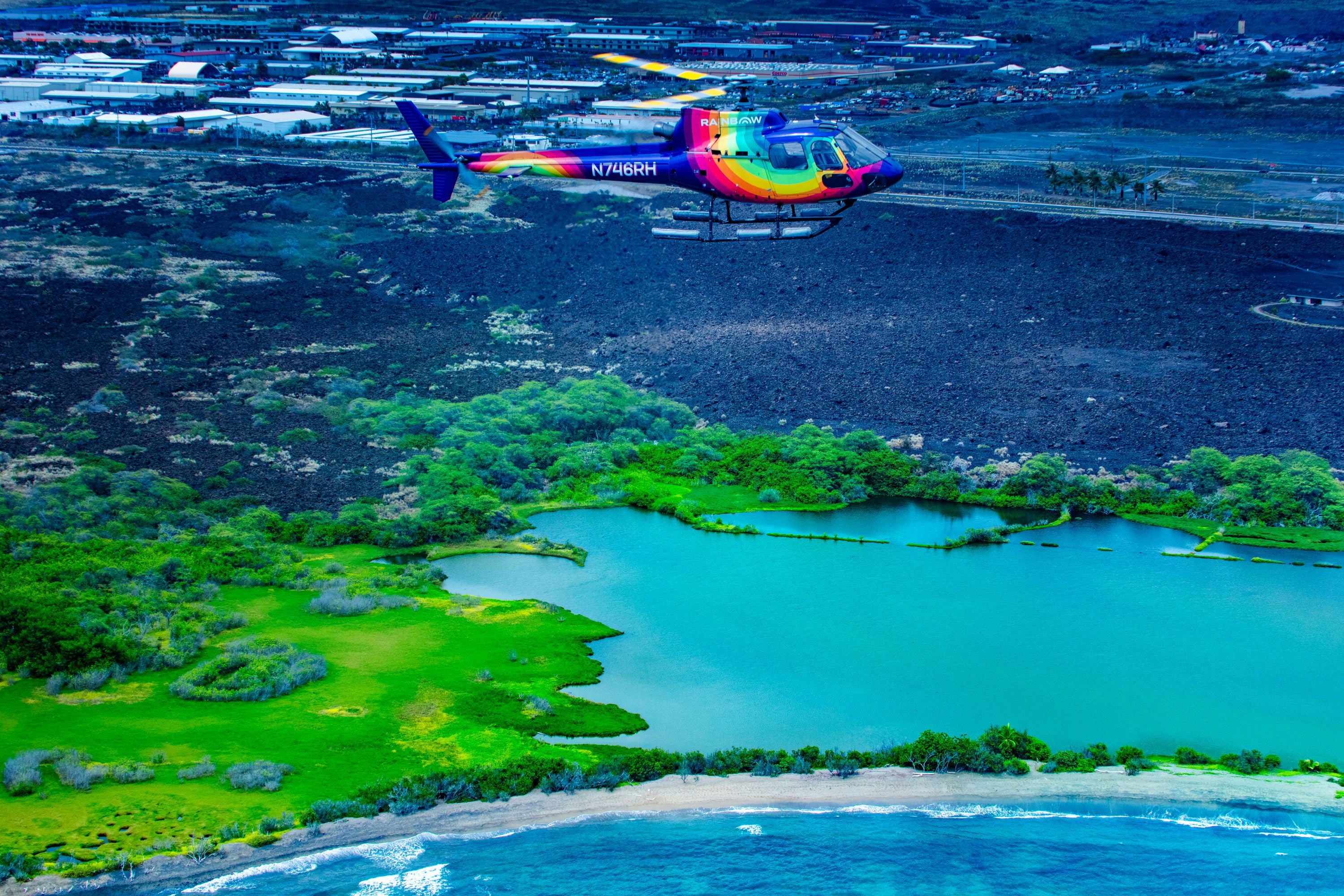 Kona Coast Hualalai Volcano Helicopter Tour - Image 3