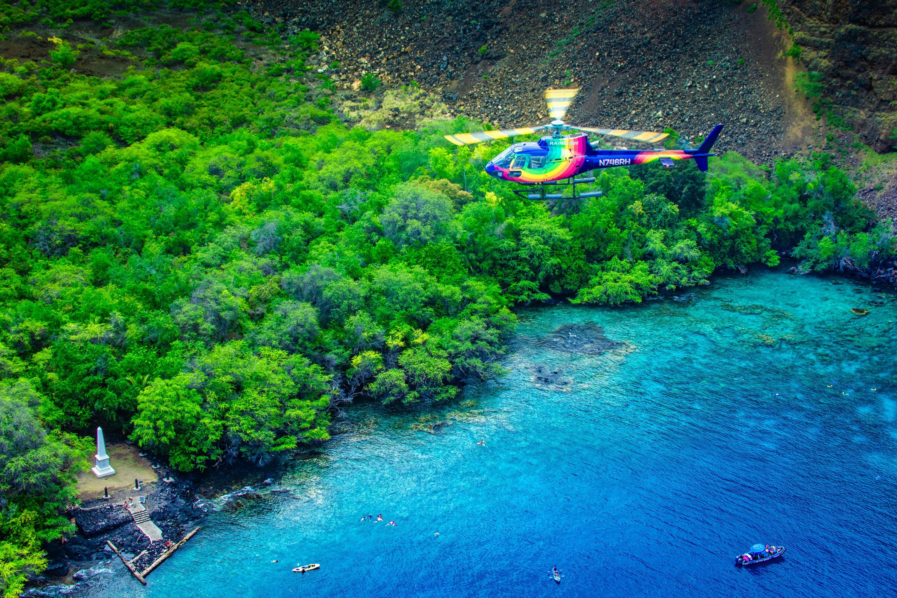 Kona Coastal Sights Unseen Helicopter Tour - Image 8