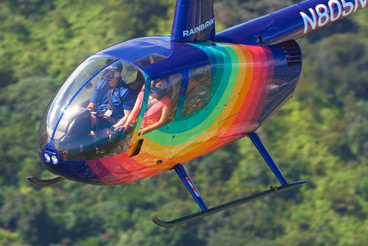 Kona Coffee Private Romantic Helicopter Tour With Landing - Image 7