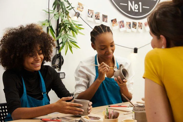 Los Angeles Private Pottery and Painting Class