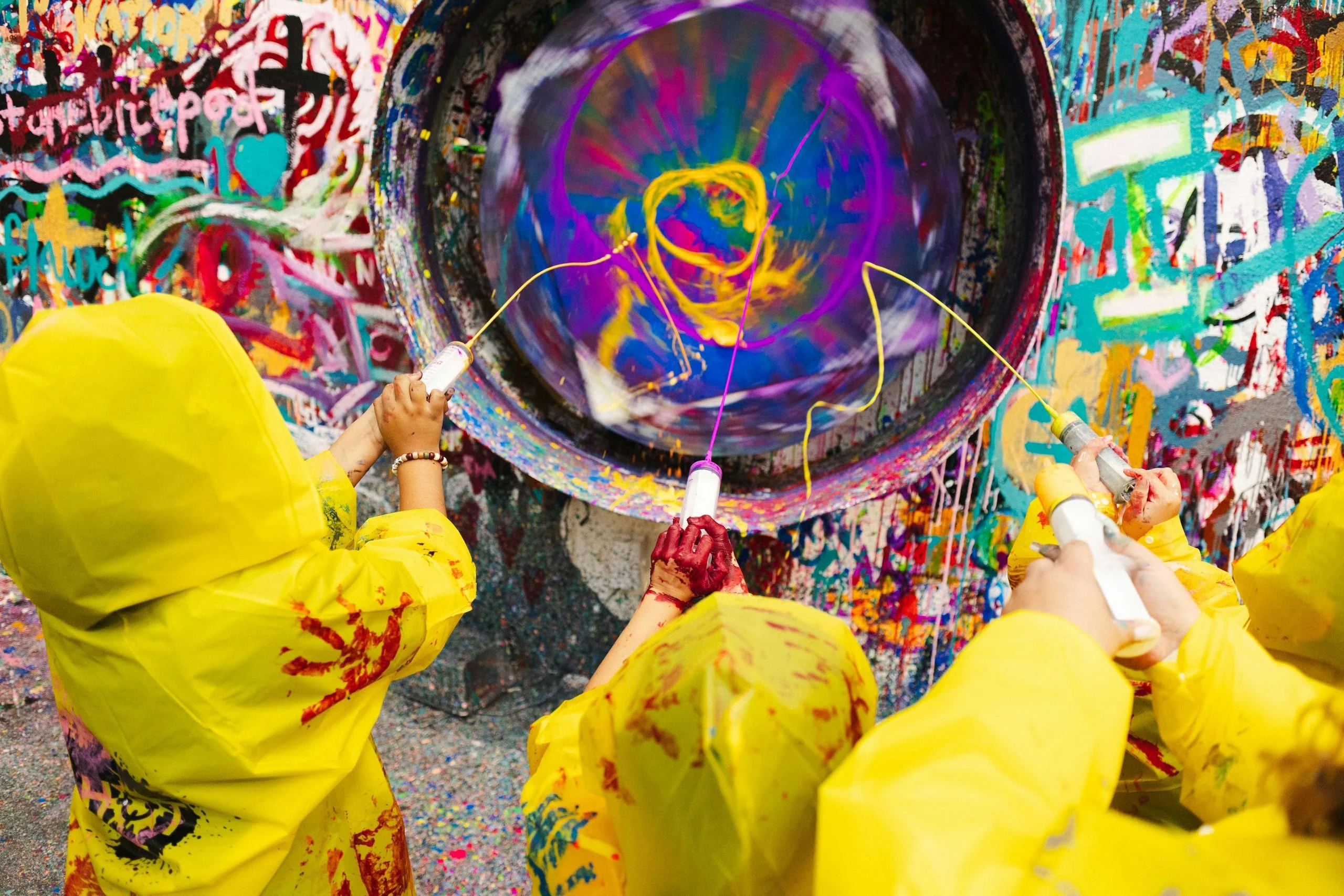 Los Angeles Spin Art Boom package