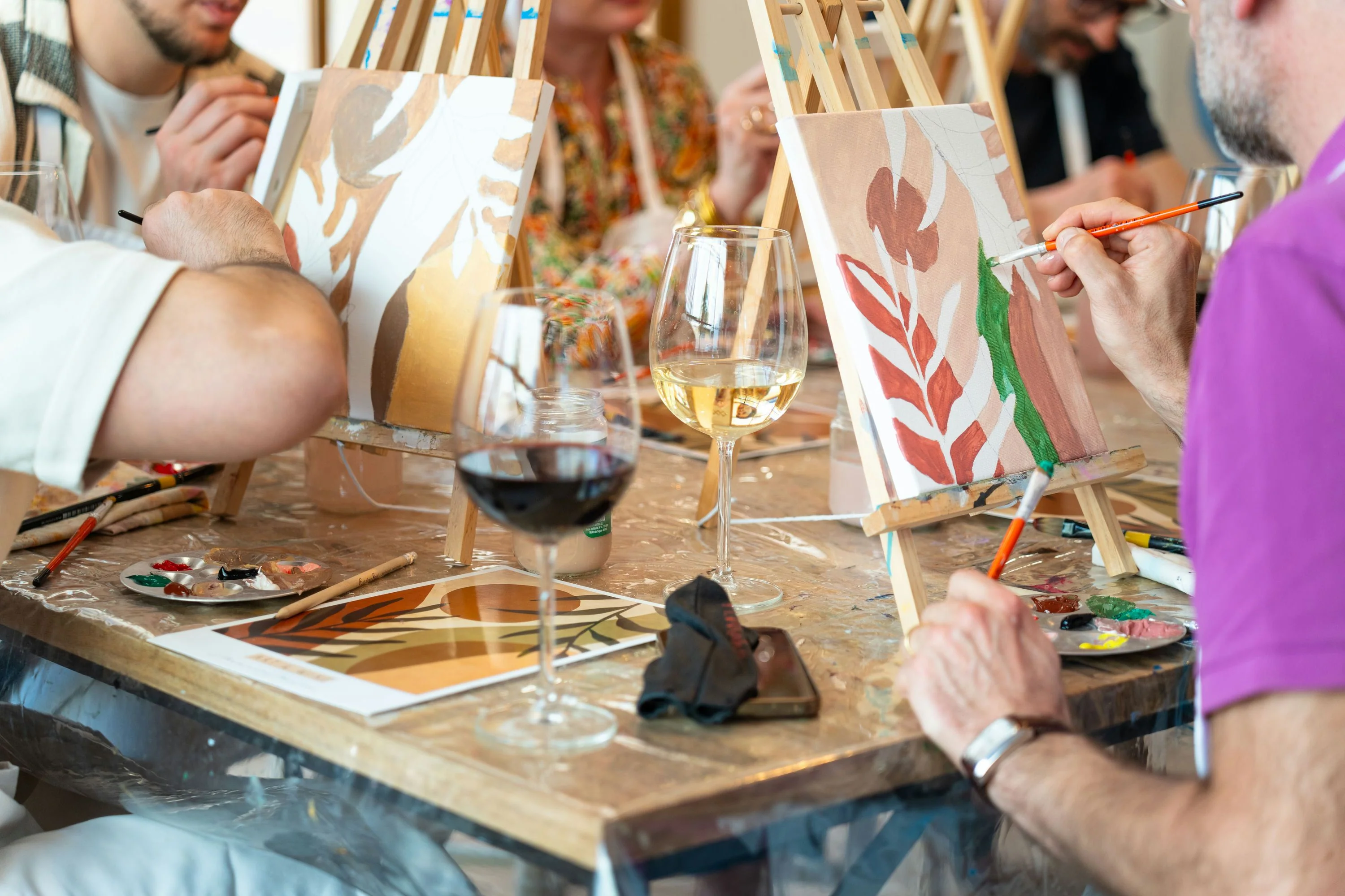 Louisville Paint & Sip Night - Image 5