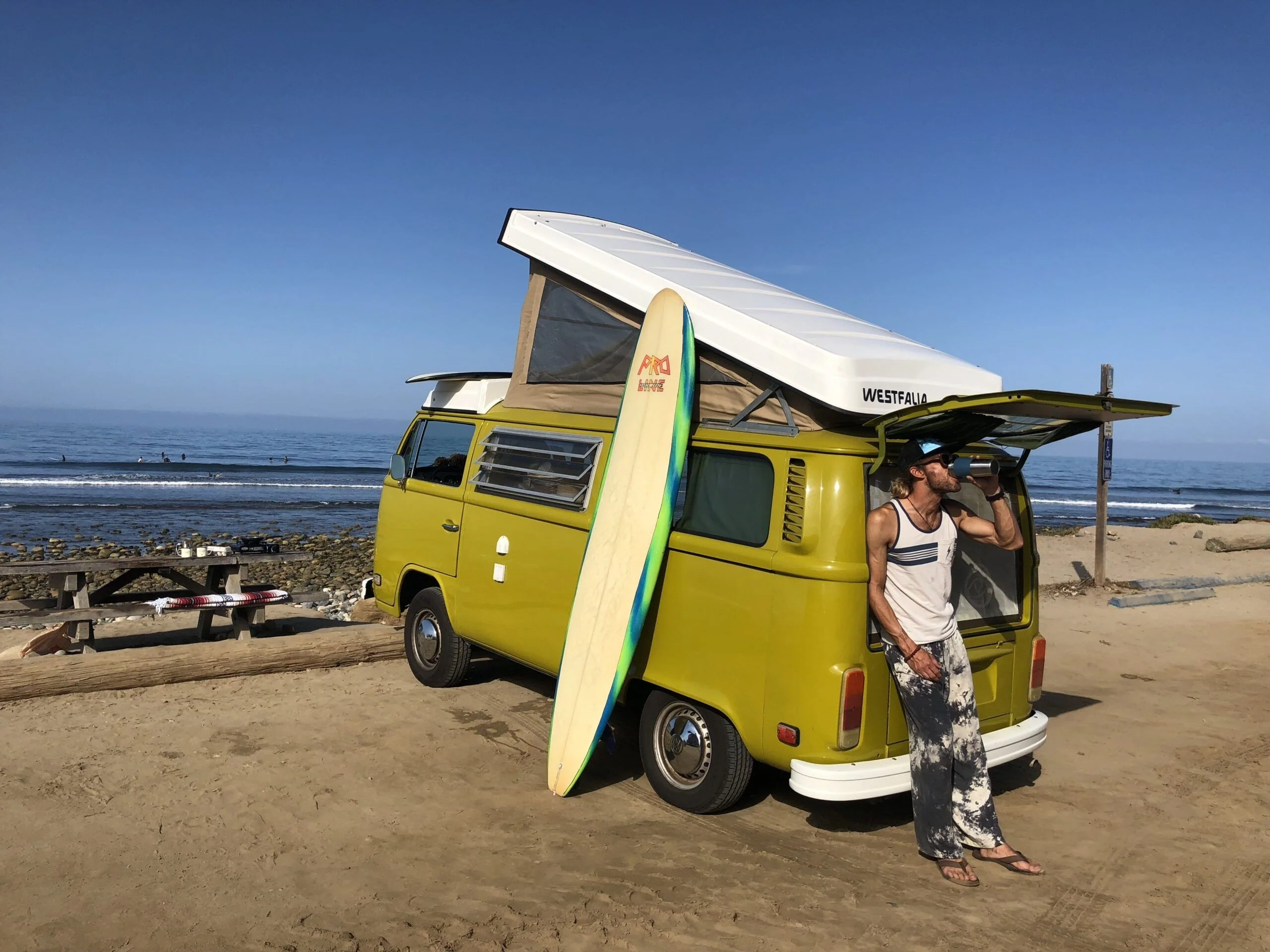 Malibu Beach Surf Tour in a Vintage VW Van - Image 5