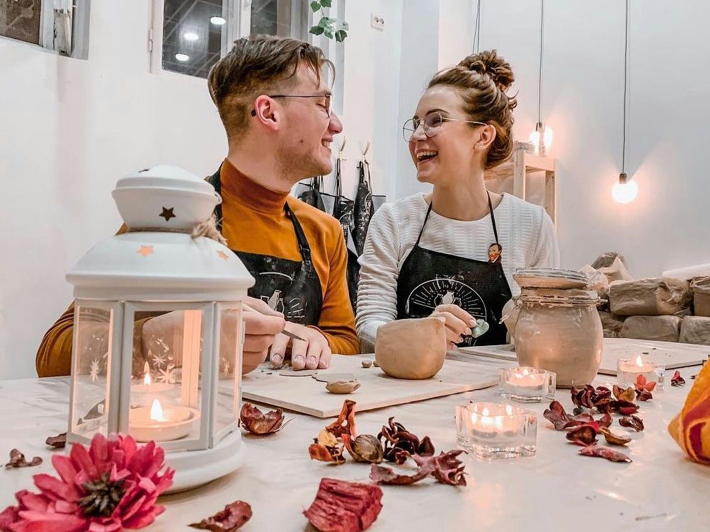 Miami Romantic Date Night Pottery & Painting Class