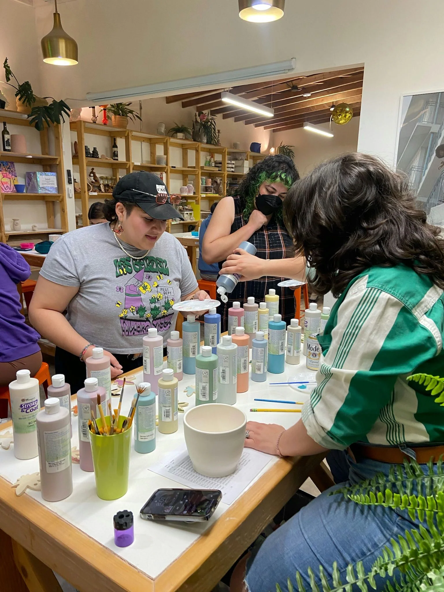 Mid-City BYOB Pottery Painting Class