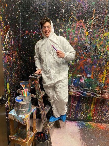Mini Canvas Splatter Art Experience - Image 2