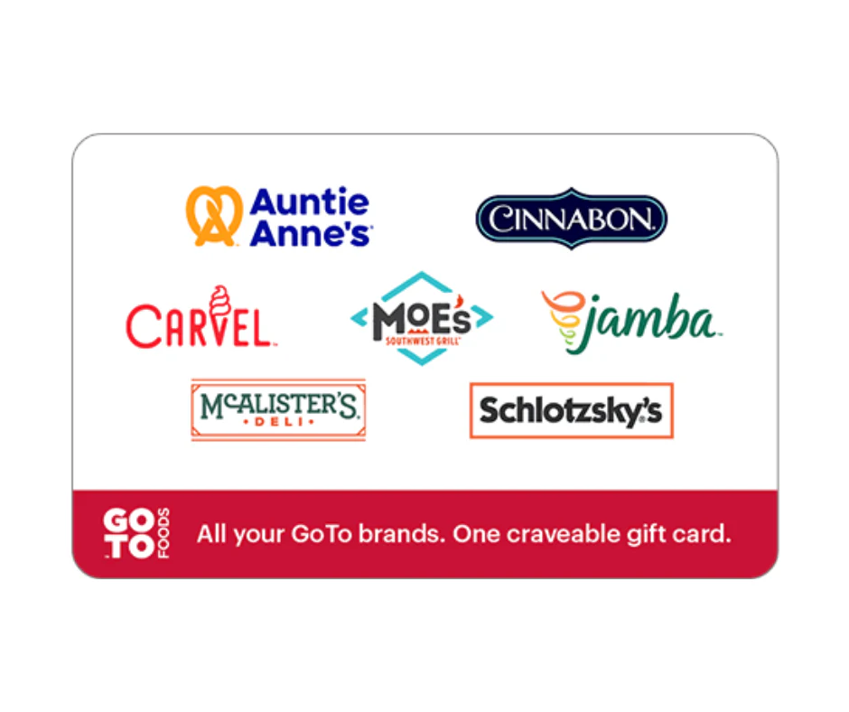 Go To Foods Gift Card