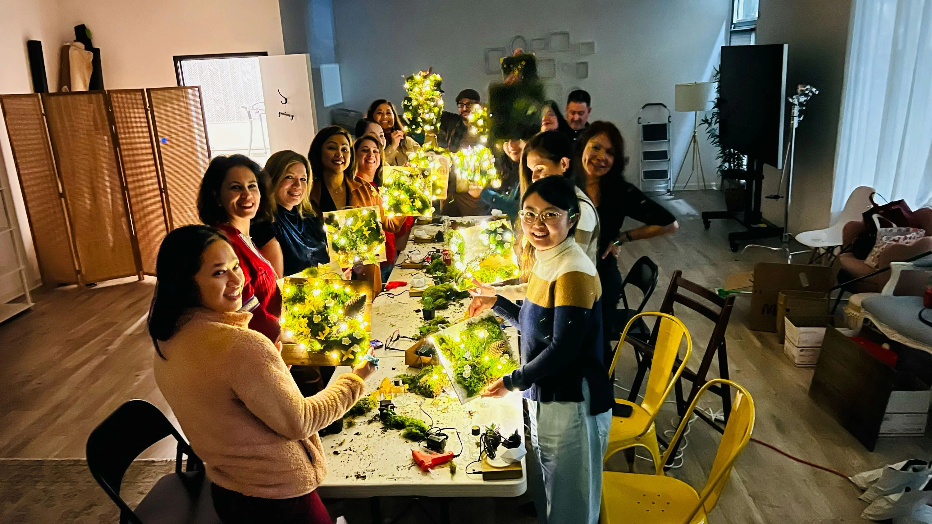 Moss Wall Art Workshop in San Francisco