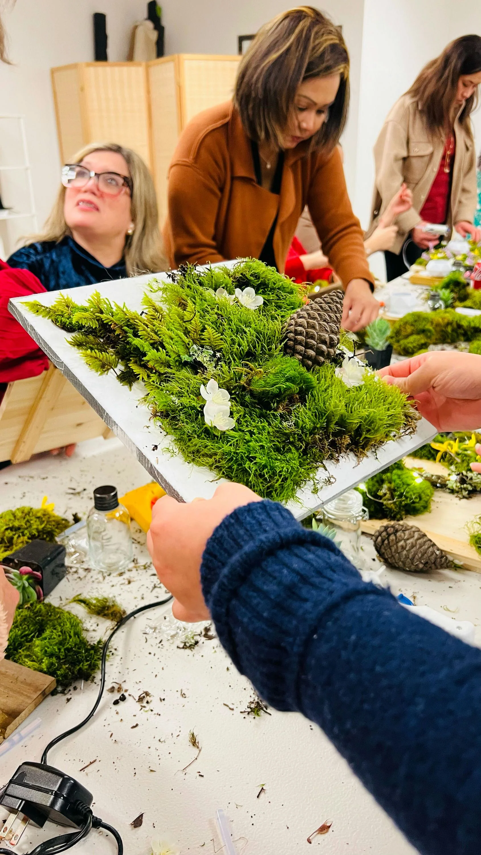 Moss Wall Art Workshop in San Francisco - Image 3