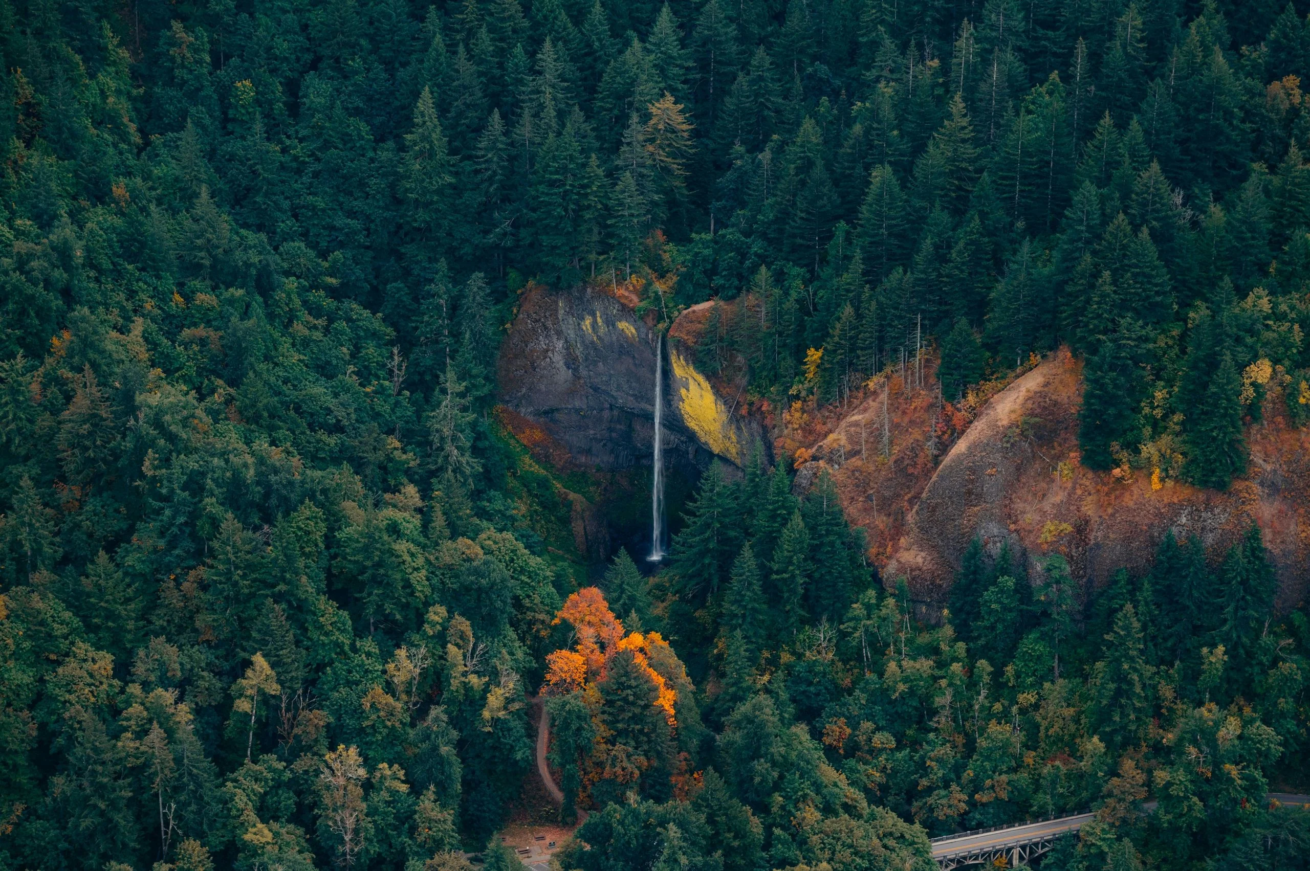 Multnomah Waterfalls Plane Tour
