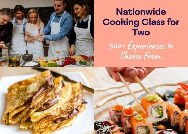 Nationwide Cooking Class for Two