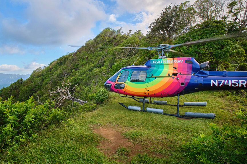 Oahu Proposal Helicopter Flight with Romantic Landing - Image 5