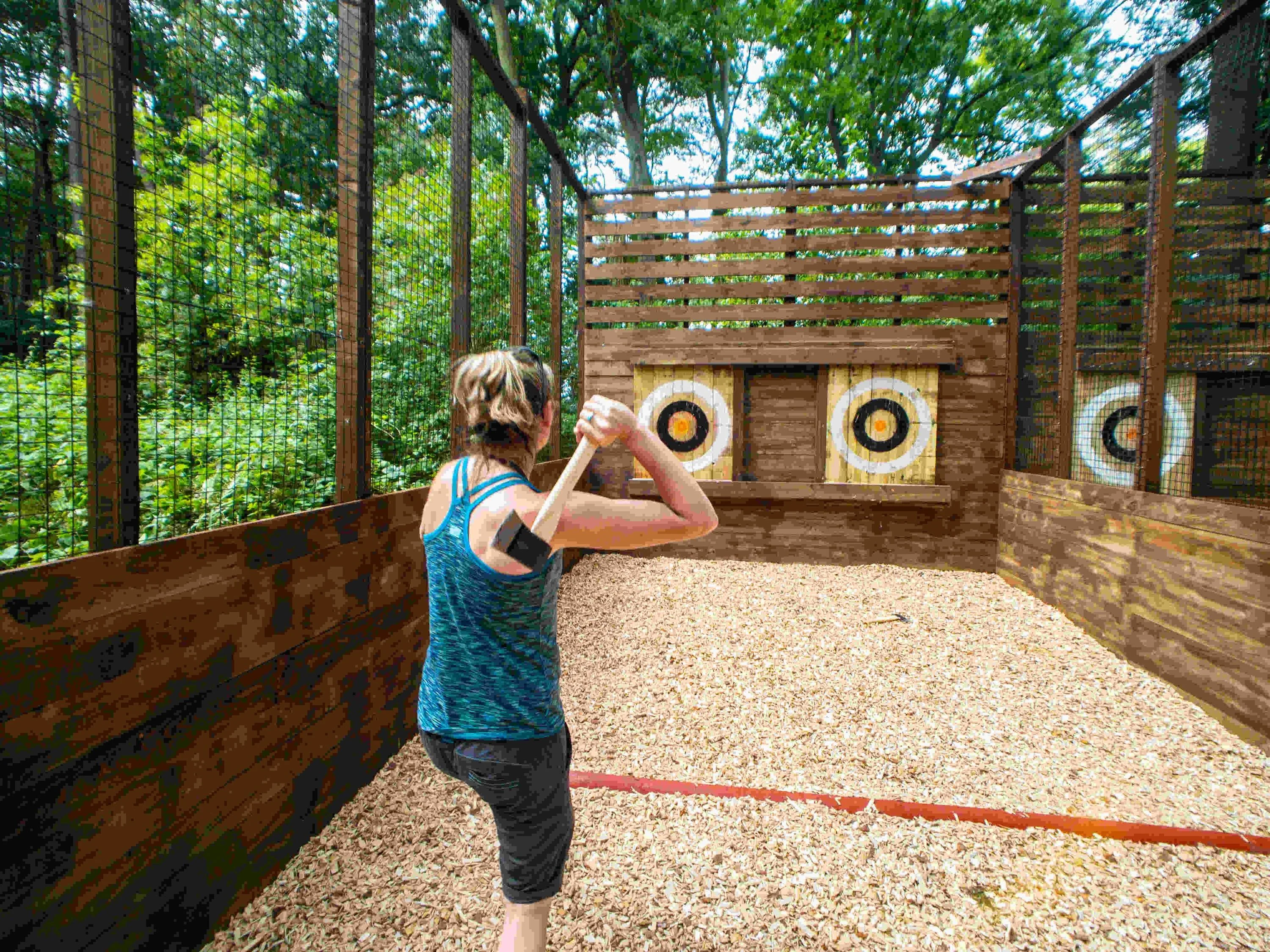 Chicago Outdoor Axe Throwing with Go Ape - Image 2