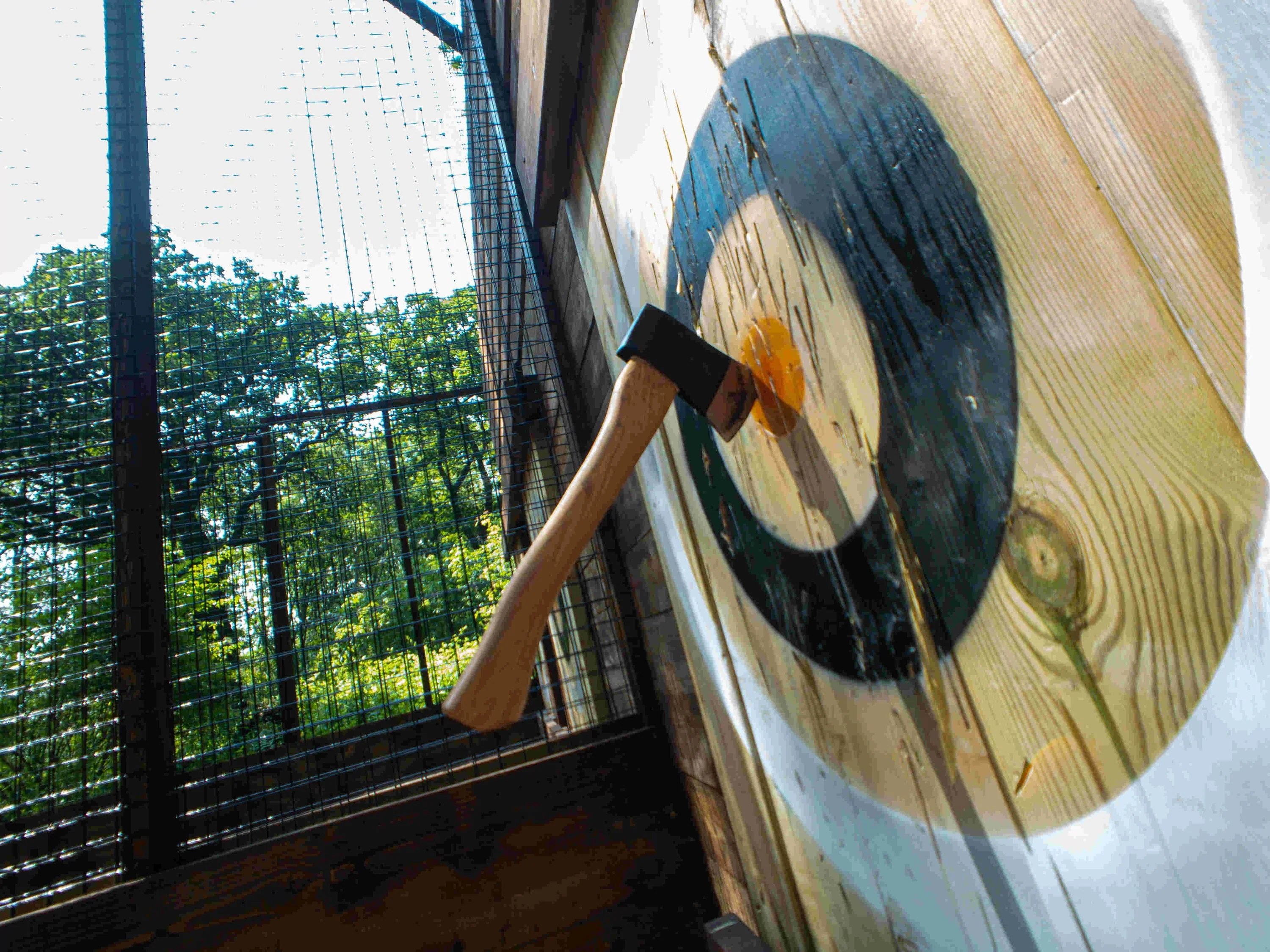 Kansas City Outdoor Axe Throwing with Go Ape - Image 3