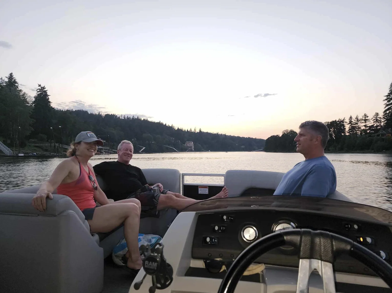 Private BYOB Willamette River Sunset & City Lights Cruise